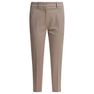 SEMPER Women's Casual Stretch Twill Pants Women Beige